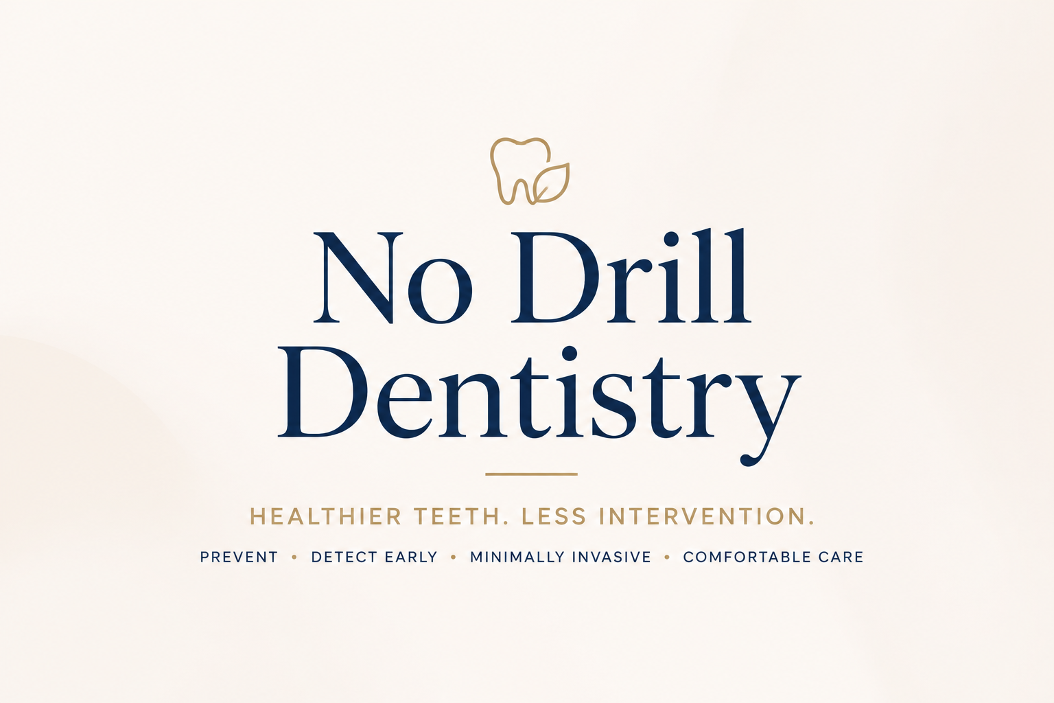 Minimalist No Drill Dentistry cover image highlighting preventive, minimally invasive dental care at Medical Dental Spa in West Hampstead.